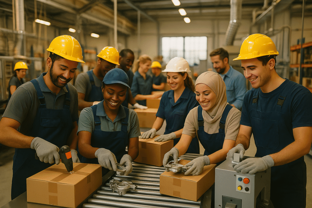 Factory Worker Jobs in Italy